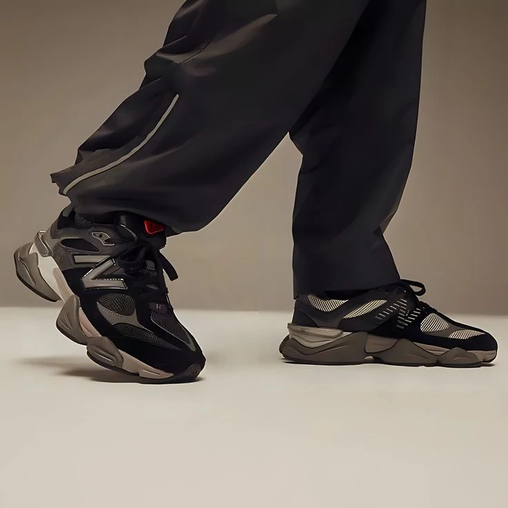 New Balance 9060 Black Castlerock Grey