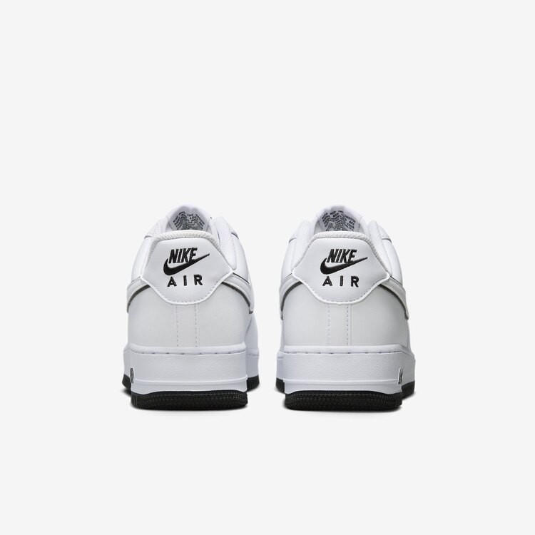 Nike Air Force 1 '07 Low White Black Outline Swoosh