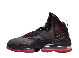 Nike LeBron 19 Black Red DC9340-001