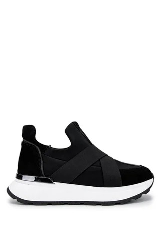 Kadın Hakiki Deri Bej Sneakers & Spor Ayakkabı
