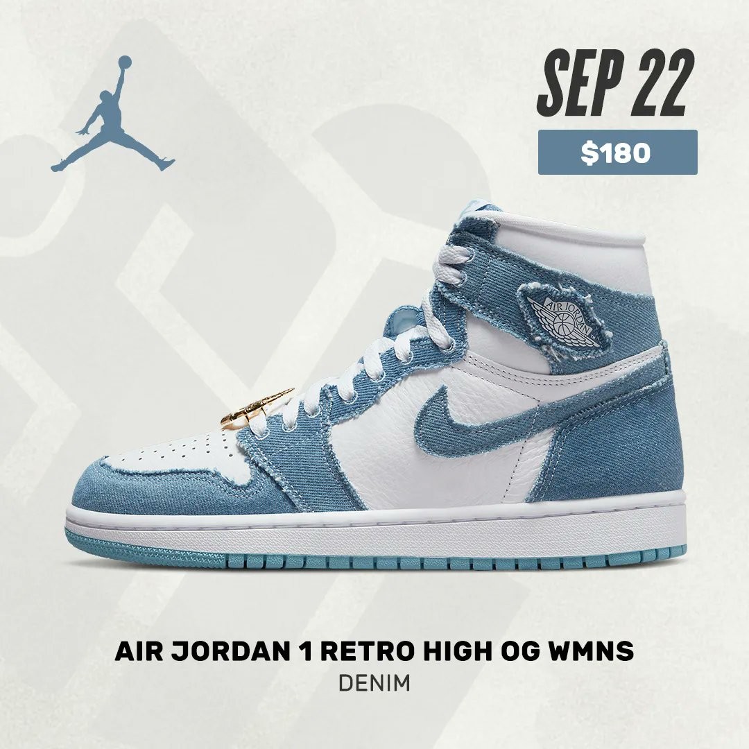 Air Jordan 1 Retro High Denim