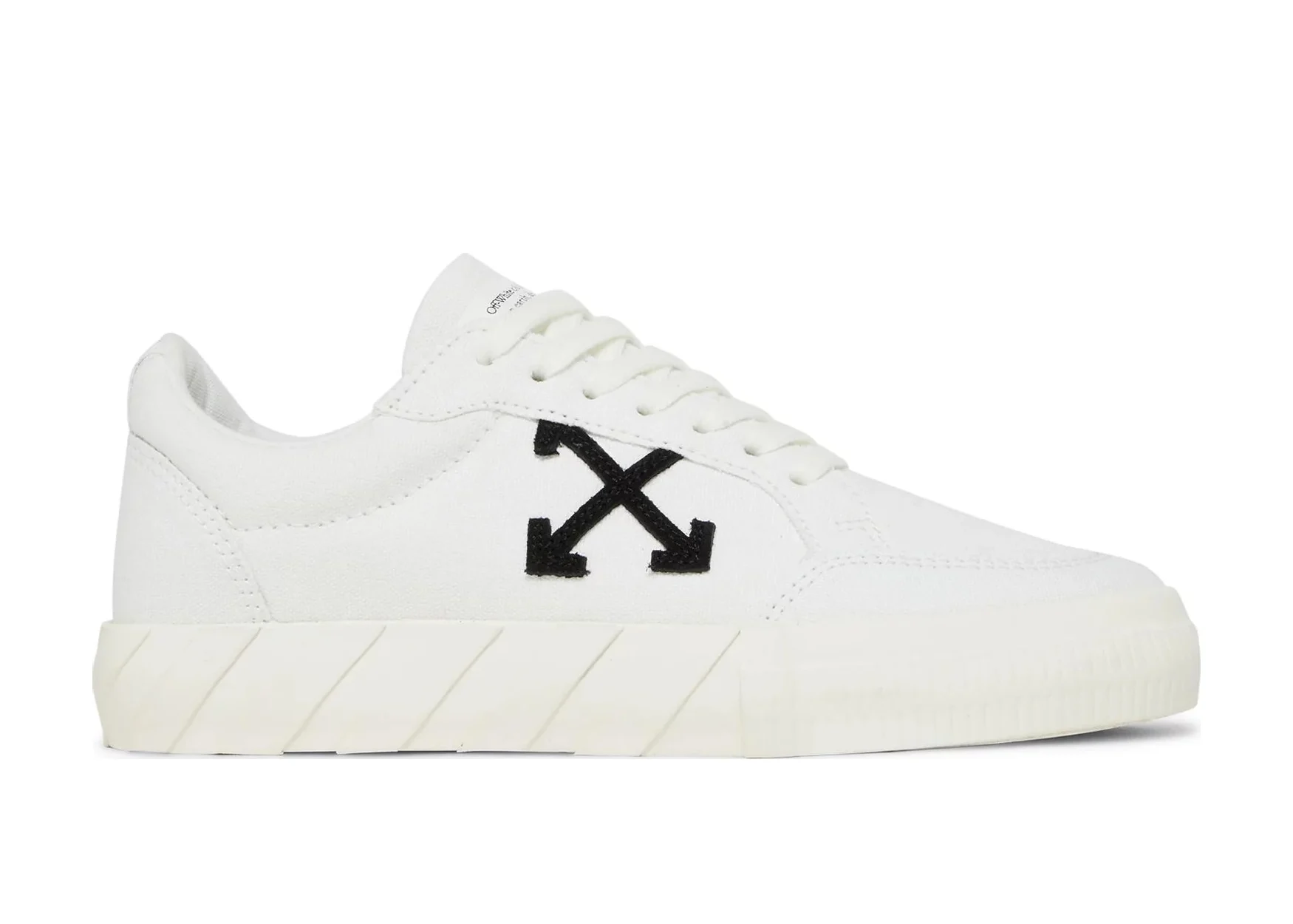 OFF-WHITE Vulc Low Canvas White Black (W) (SS22)