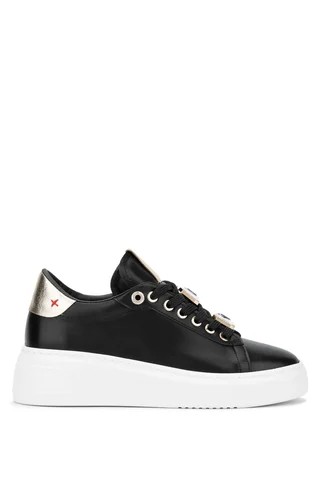 Kadın Vegan Siyah Sneakers & Spor Ayakkabı