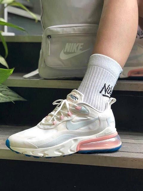 NIKE AIR MAX 270 REACT AMERICAN MODERN SUMMIT WHITE