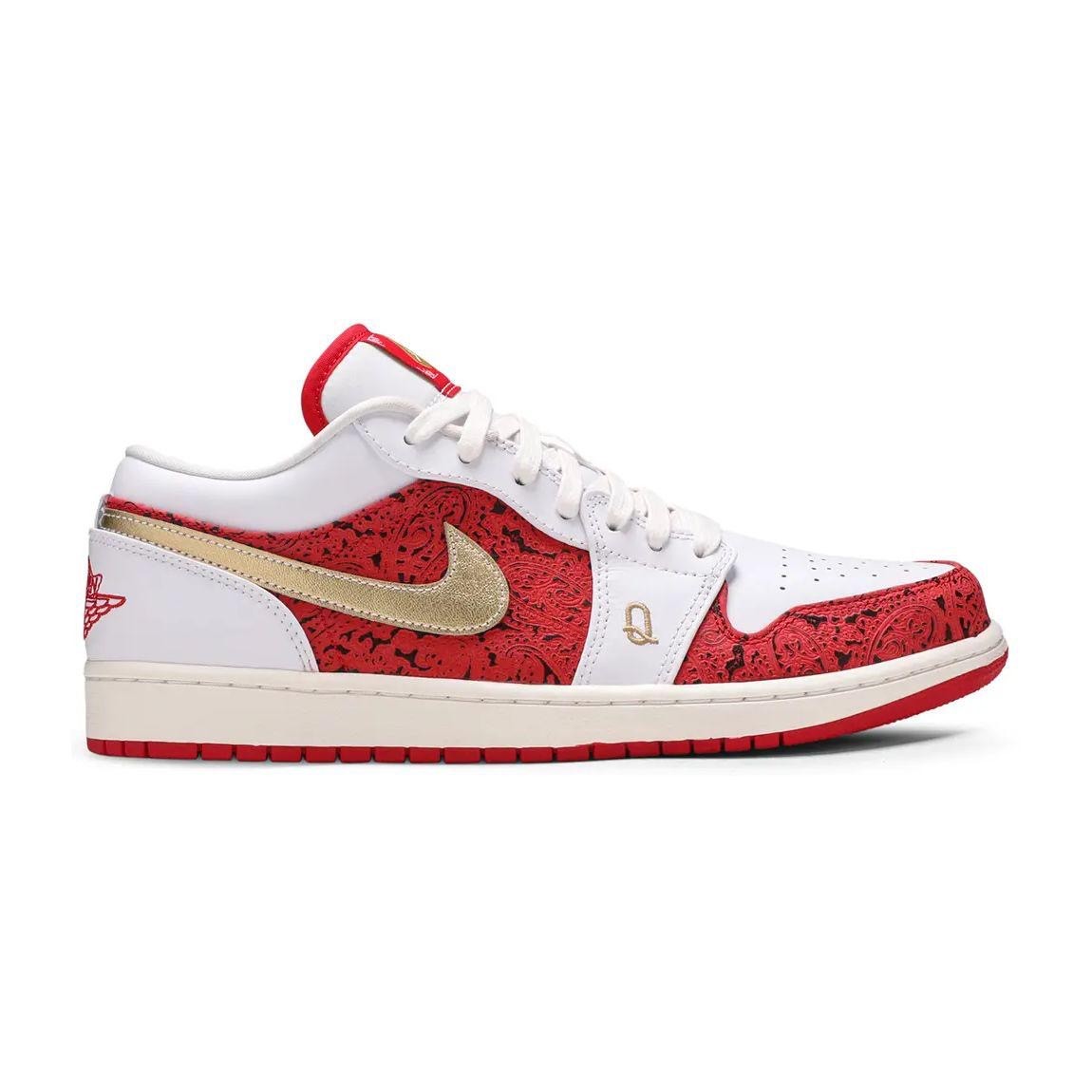 Nike Air Jordan 1 Low Spades Spor Ayakkabı 
