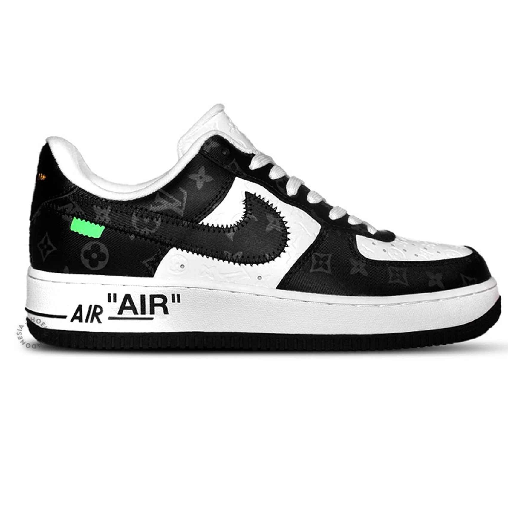 LV & Nike Air Force 1 Friends and Family Black