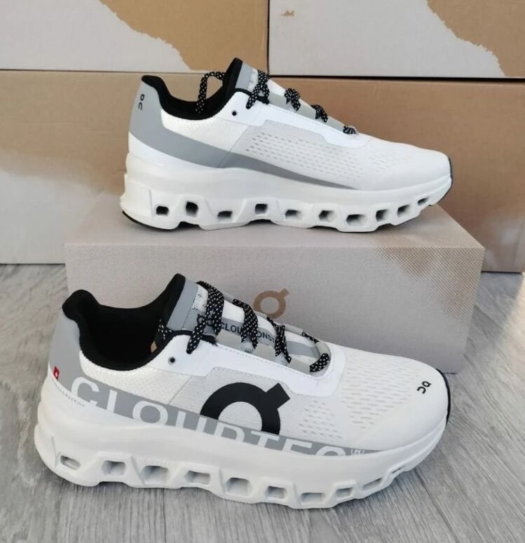 On Running White On CLOUDSURFER