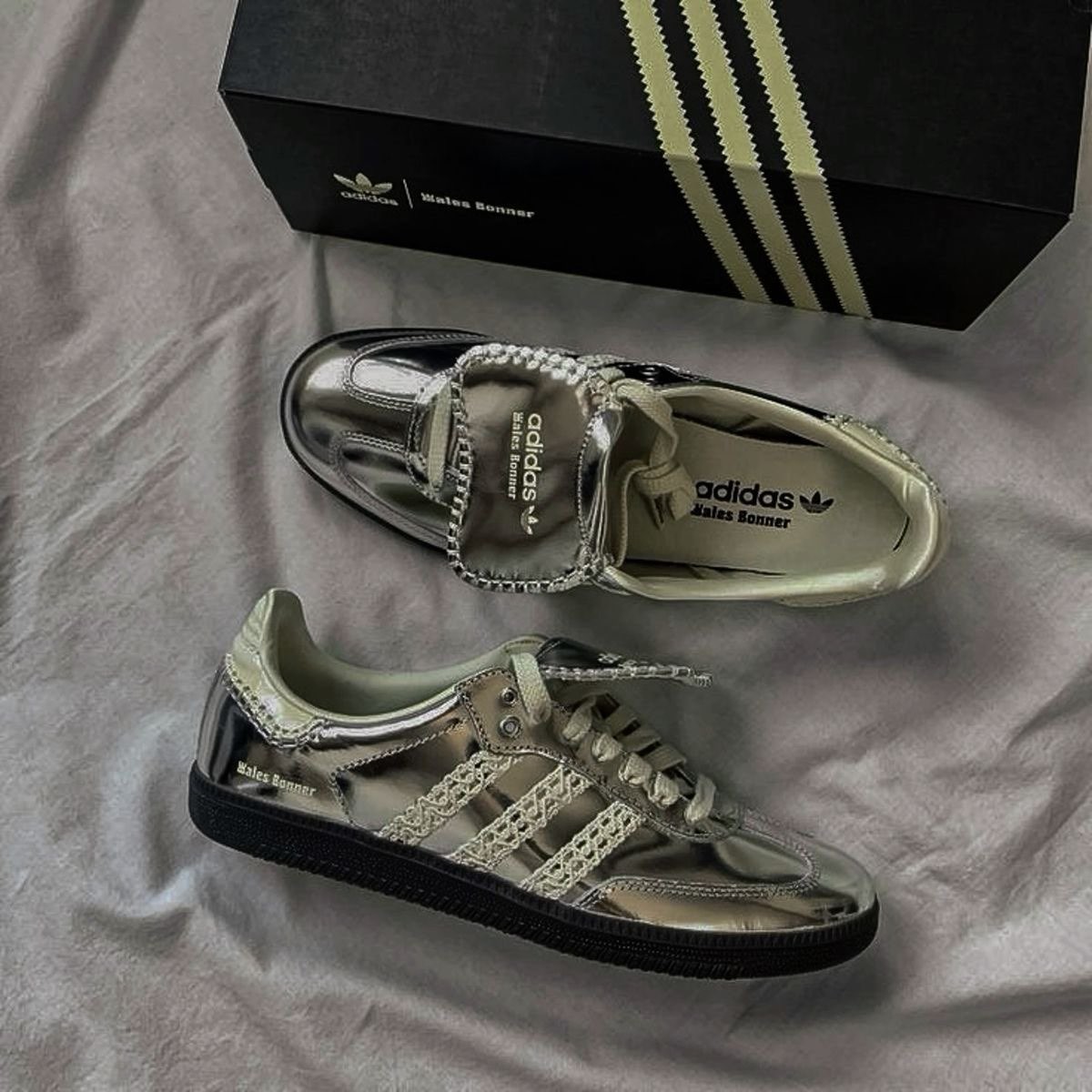 Adidas Wales Bonner “ Silver & White “