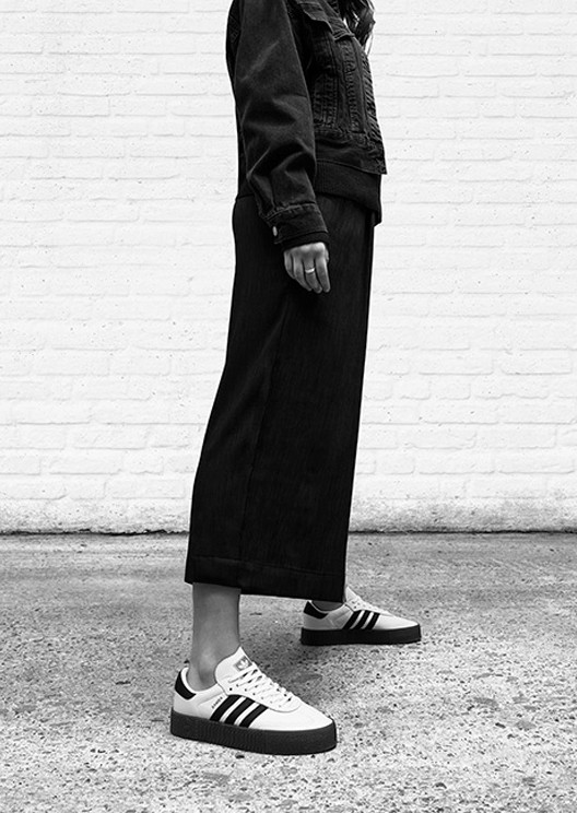 Adidas Sambarose Gum Samba Black White