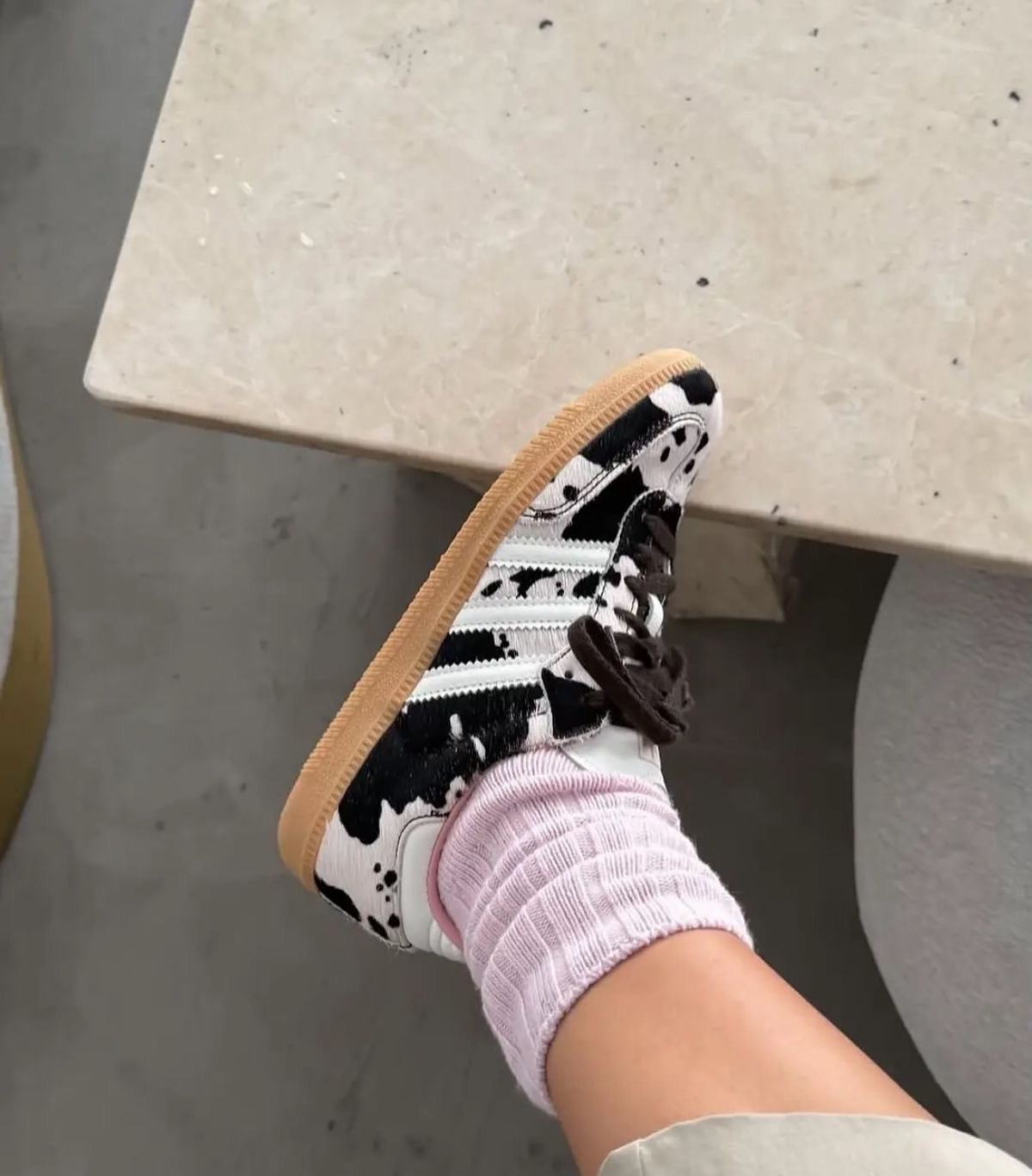 adidas Samba Cow Print