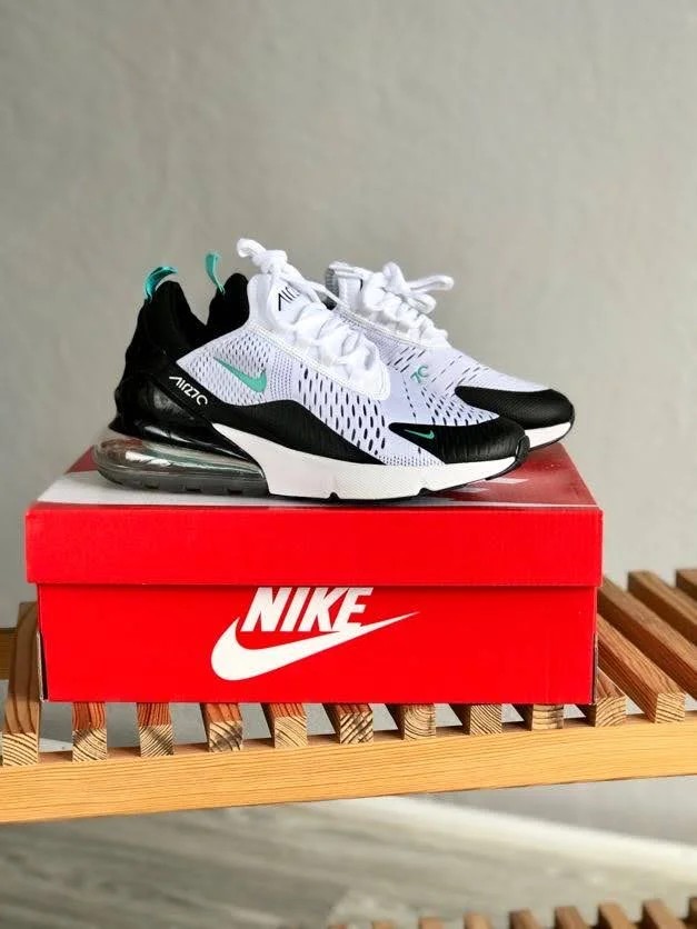 NIKE AIR MAX 270 WHITE BLUE