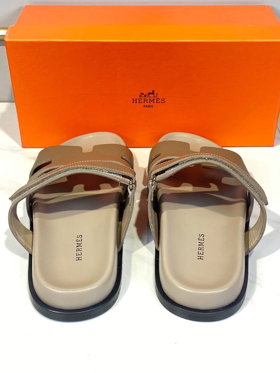 Hermes Chypre Slippers