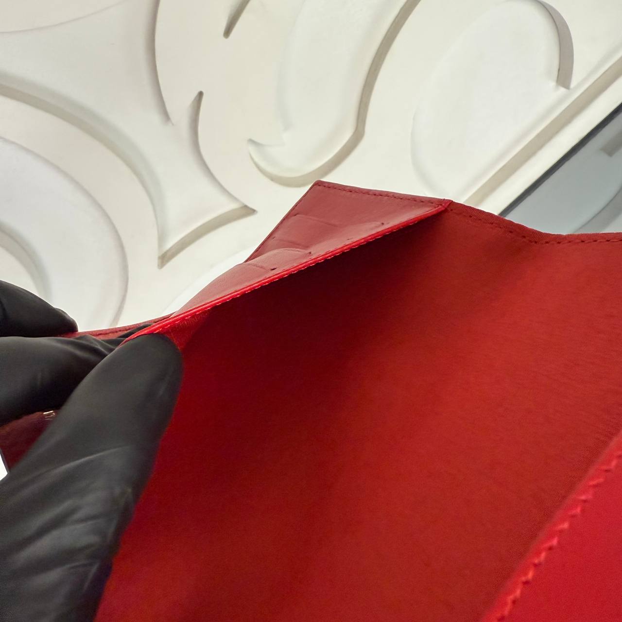 Chanel Passport Wallet Hakiki Deri İthal Kumaş