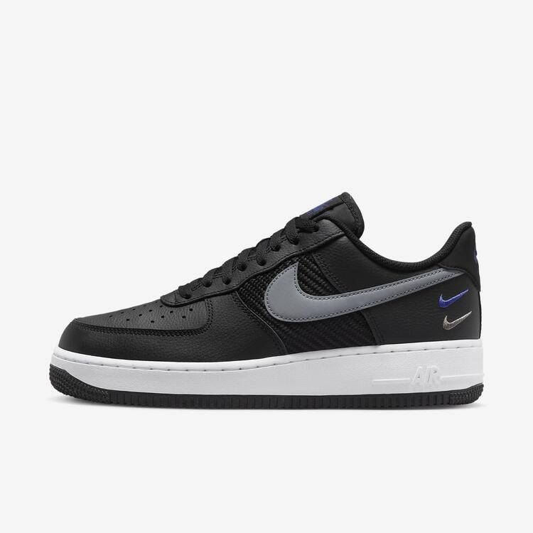 Nike Airforce1 Low Se Double Swoosh Black