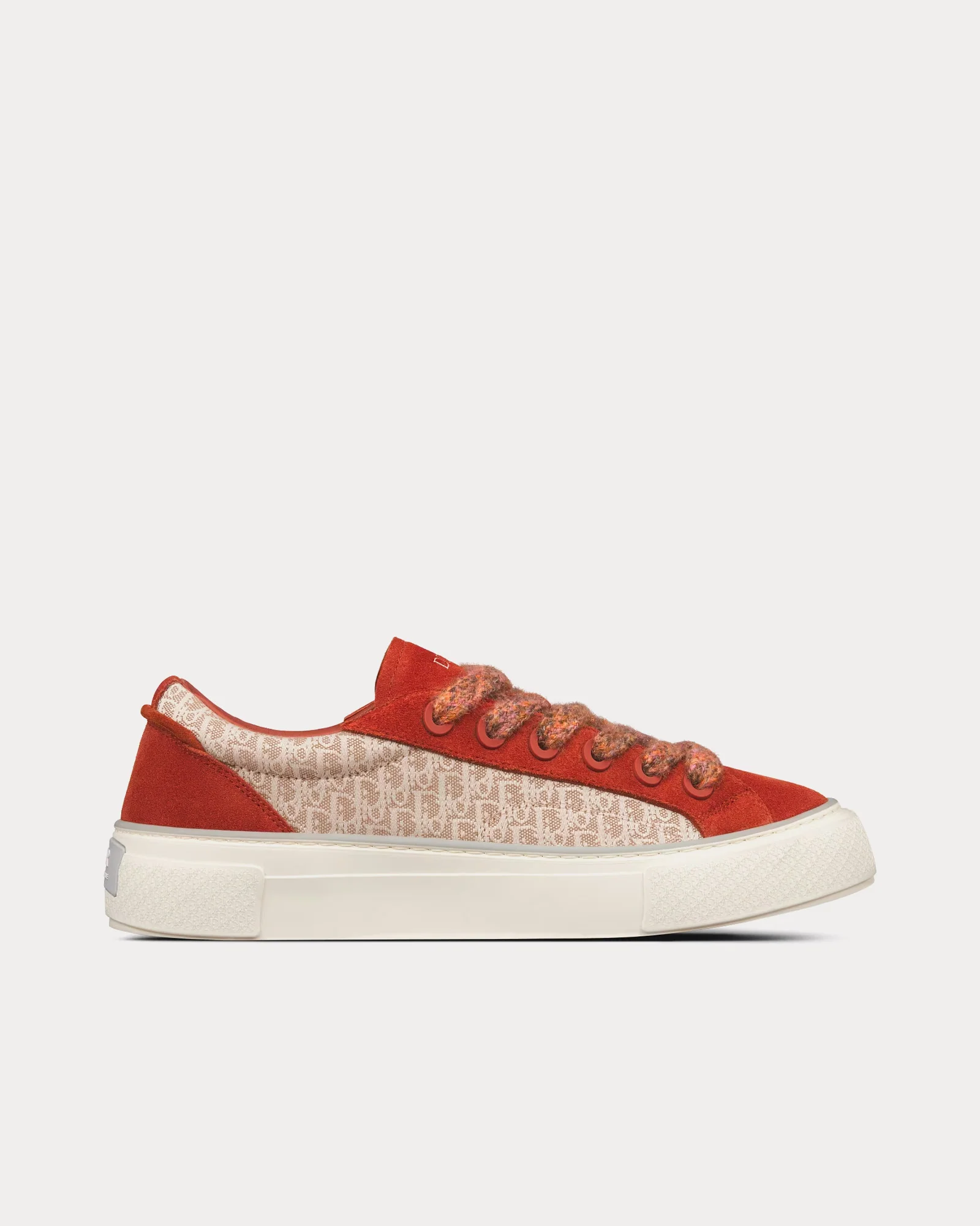 DiorB33 Brown and Cream Dior Oblique Jacquard and Brown Suede Low Top Sneakers & Trainers