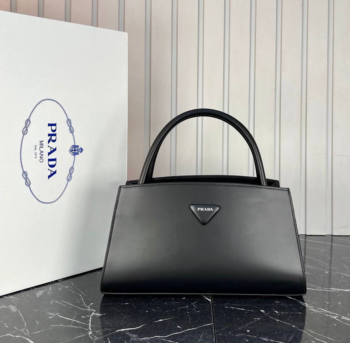 Prada Brushed Leather Bag