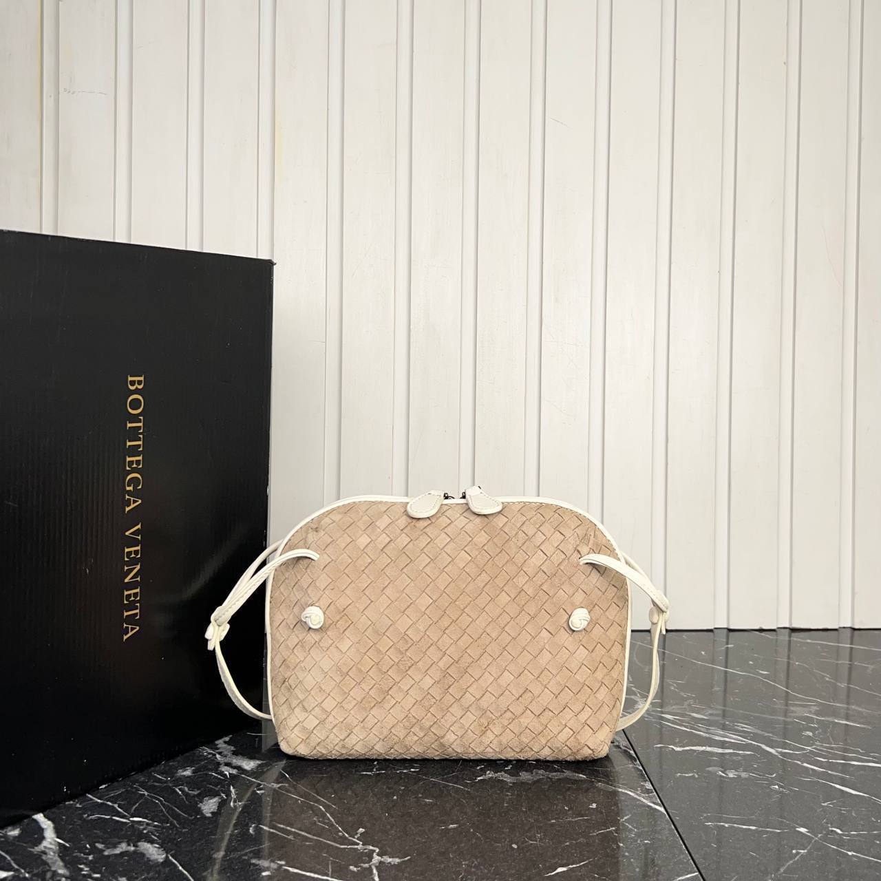 Bottega Veneta Cross One Bag Hakiki Deri İthal  