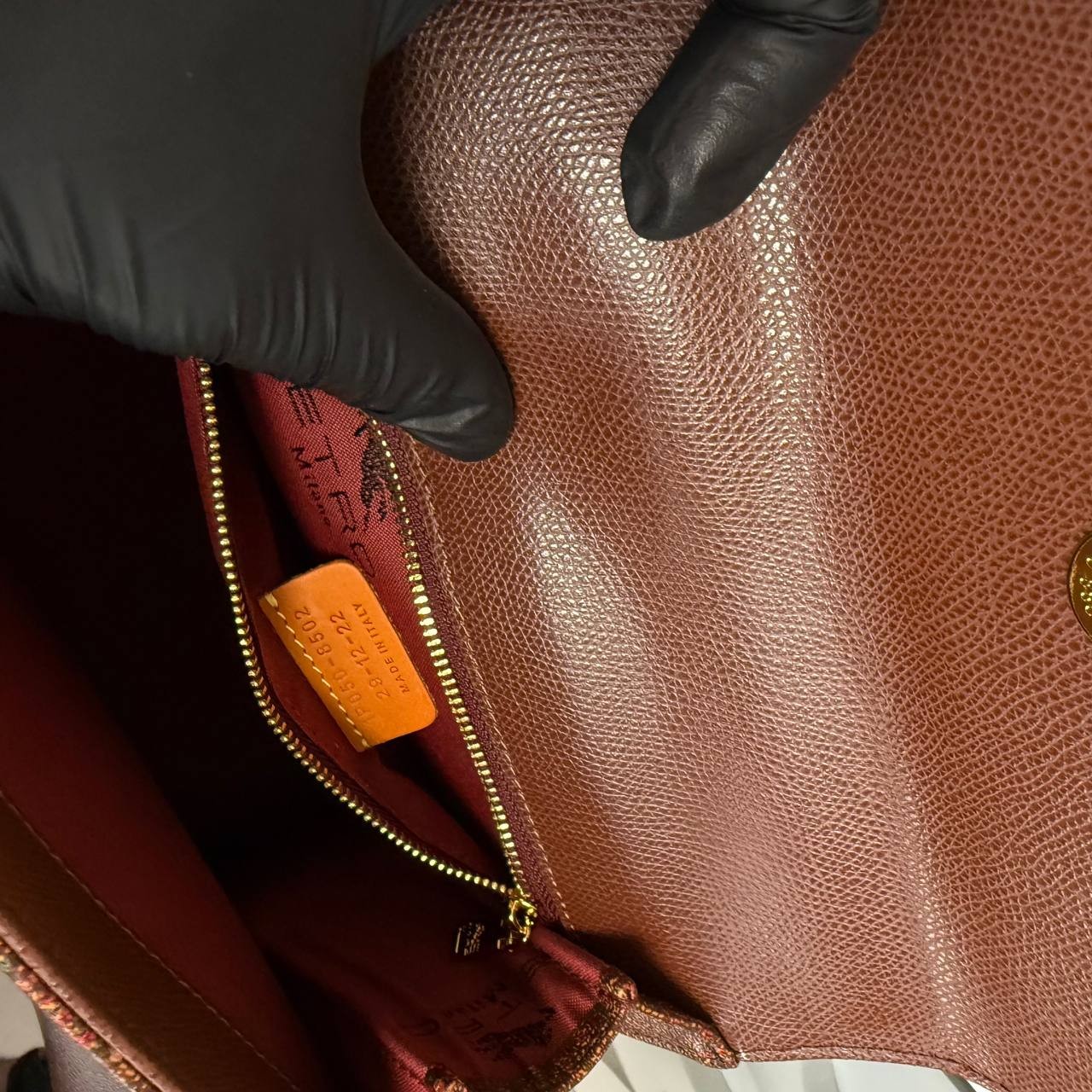 Etro Paisley Top Handle Bag