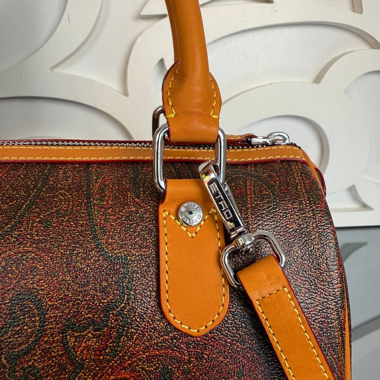Etro Small Boston Bag