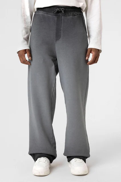 Yıkamalı Renk Geçişli Oversize Eşofman Altı SiyahYıkamalı Renk Geçişli Oversize Eşofman Altı Siyah