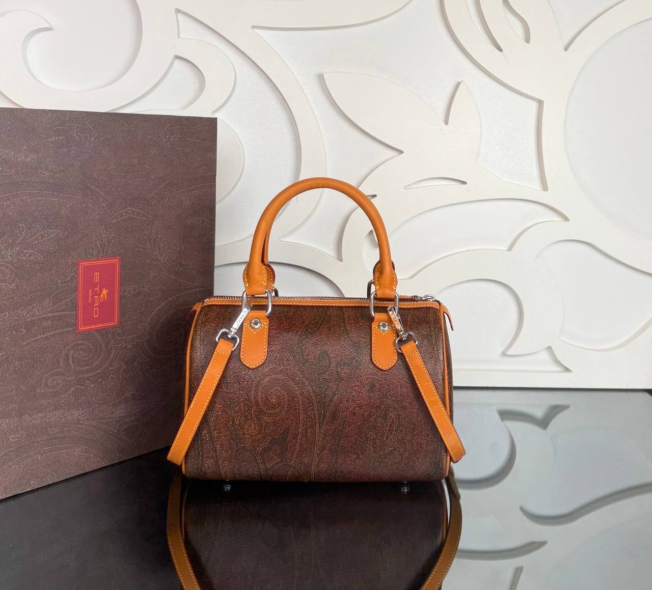 Etro Small Boston Bag
