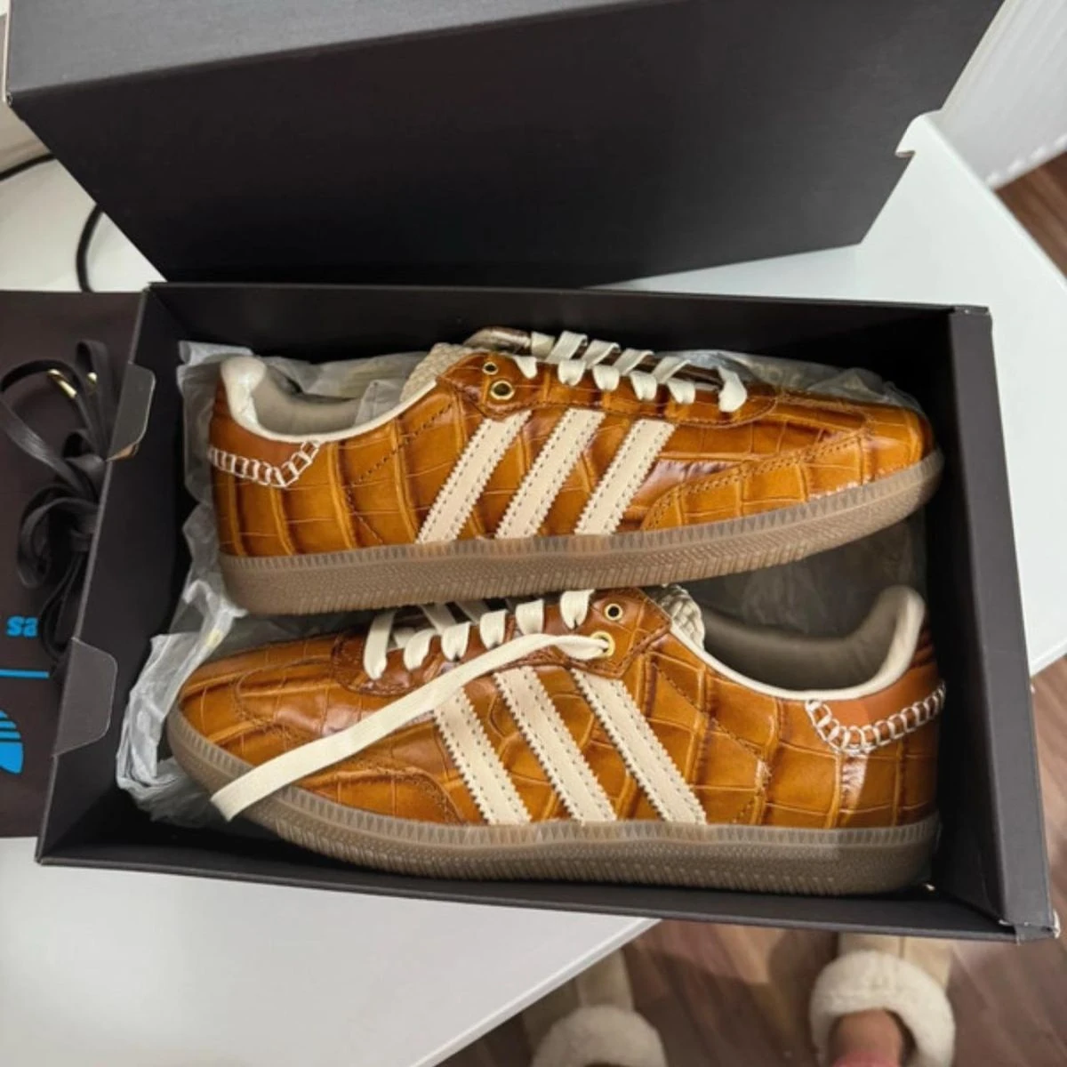 adidas Samba Wales Bonner Brown Croc