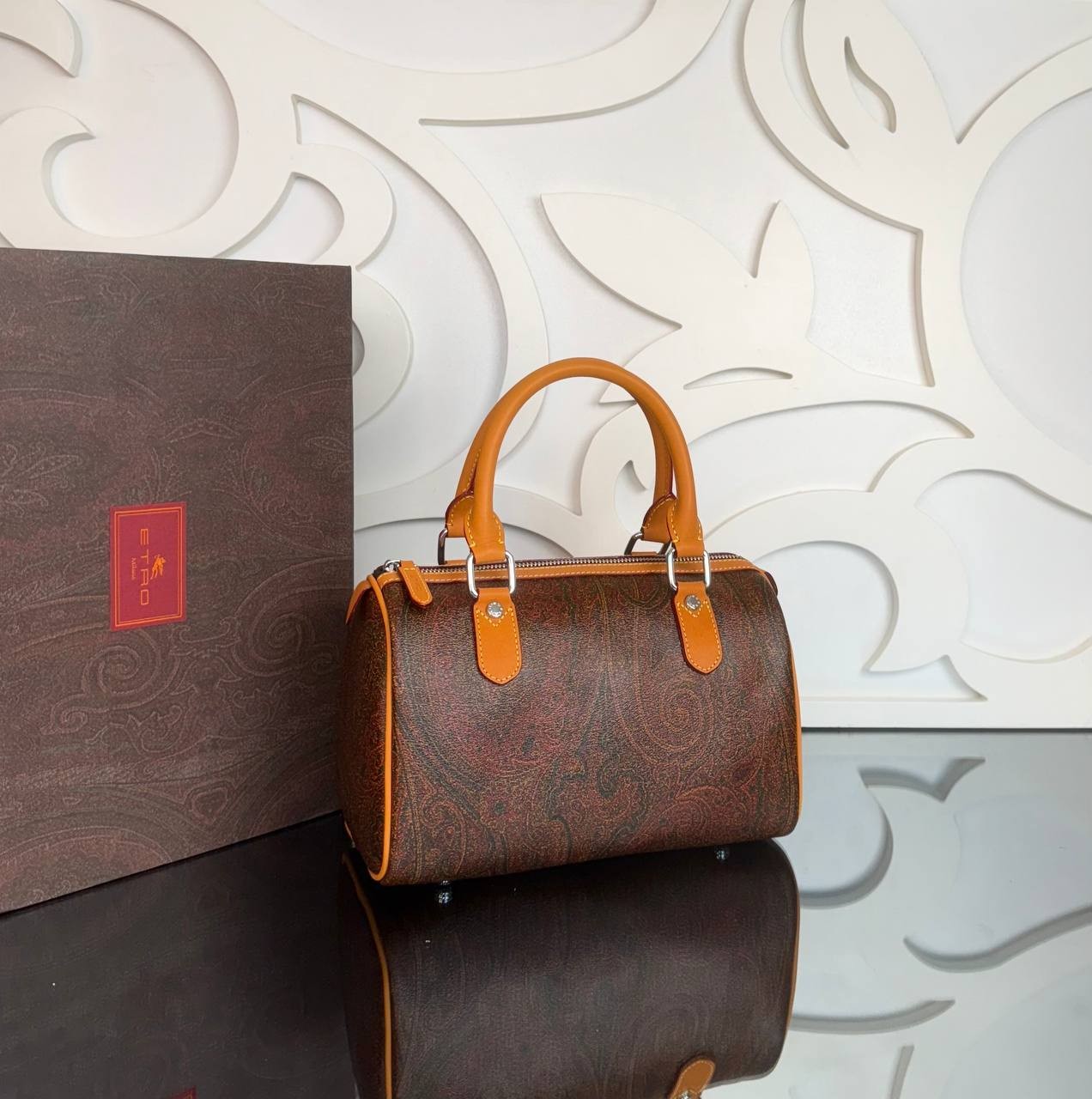 Etro Small Boston Bag