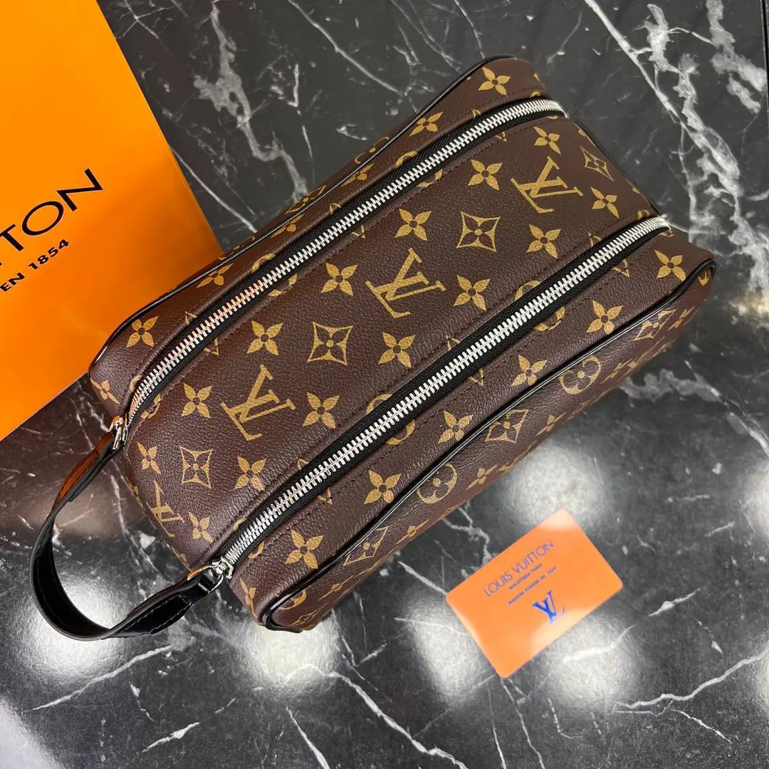 Louis Vuitton Dopp Kit Bag Vejital Deri İthal Aksesuar