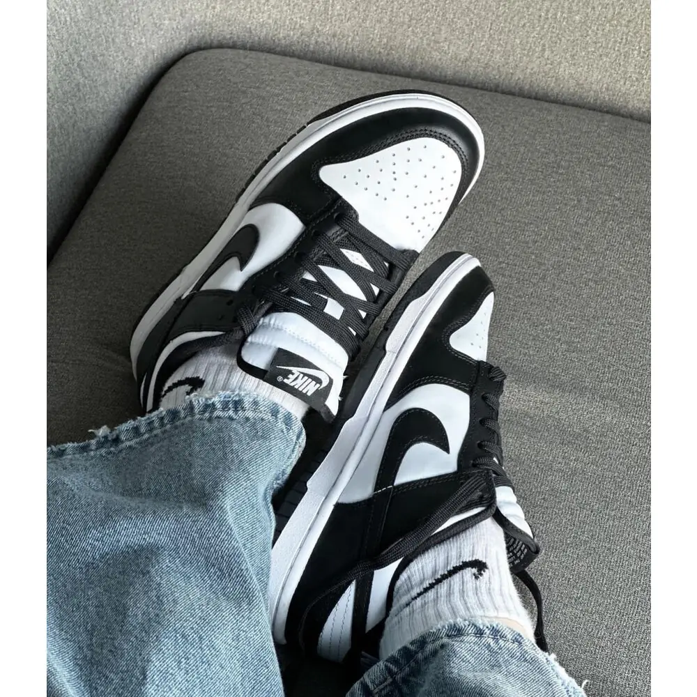 Nike Dunk Low ブラック/ホワイト 8 Nike Dunk Low Panda Siyah Beyaz
