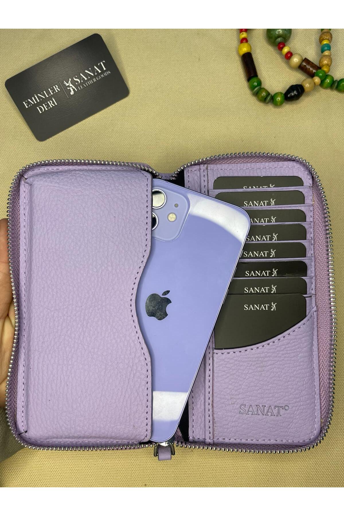 SL-616TC Hakiki Deri Telefon Cüzdanı