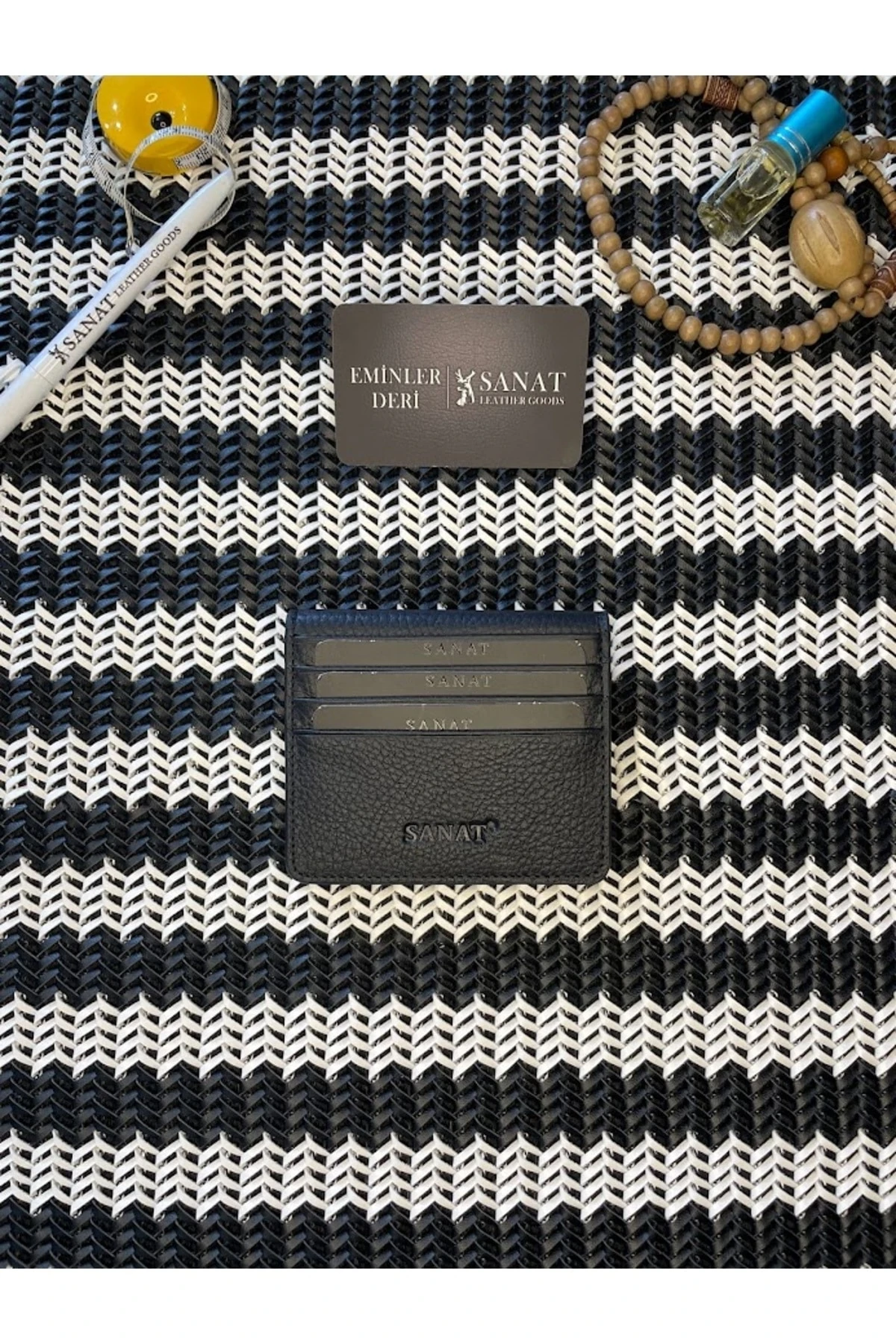 Sl-639 Model HAKİKİ DERİ ERKEK KARTLIK ÇITÇITLI