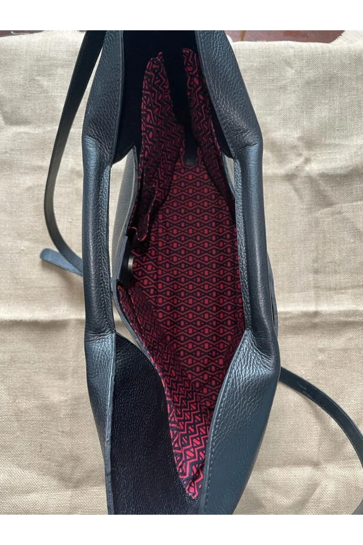 Sl-800 Hakiki Dana Derisi Alışveriş Çantası