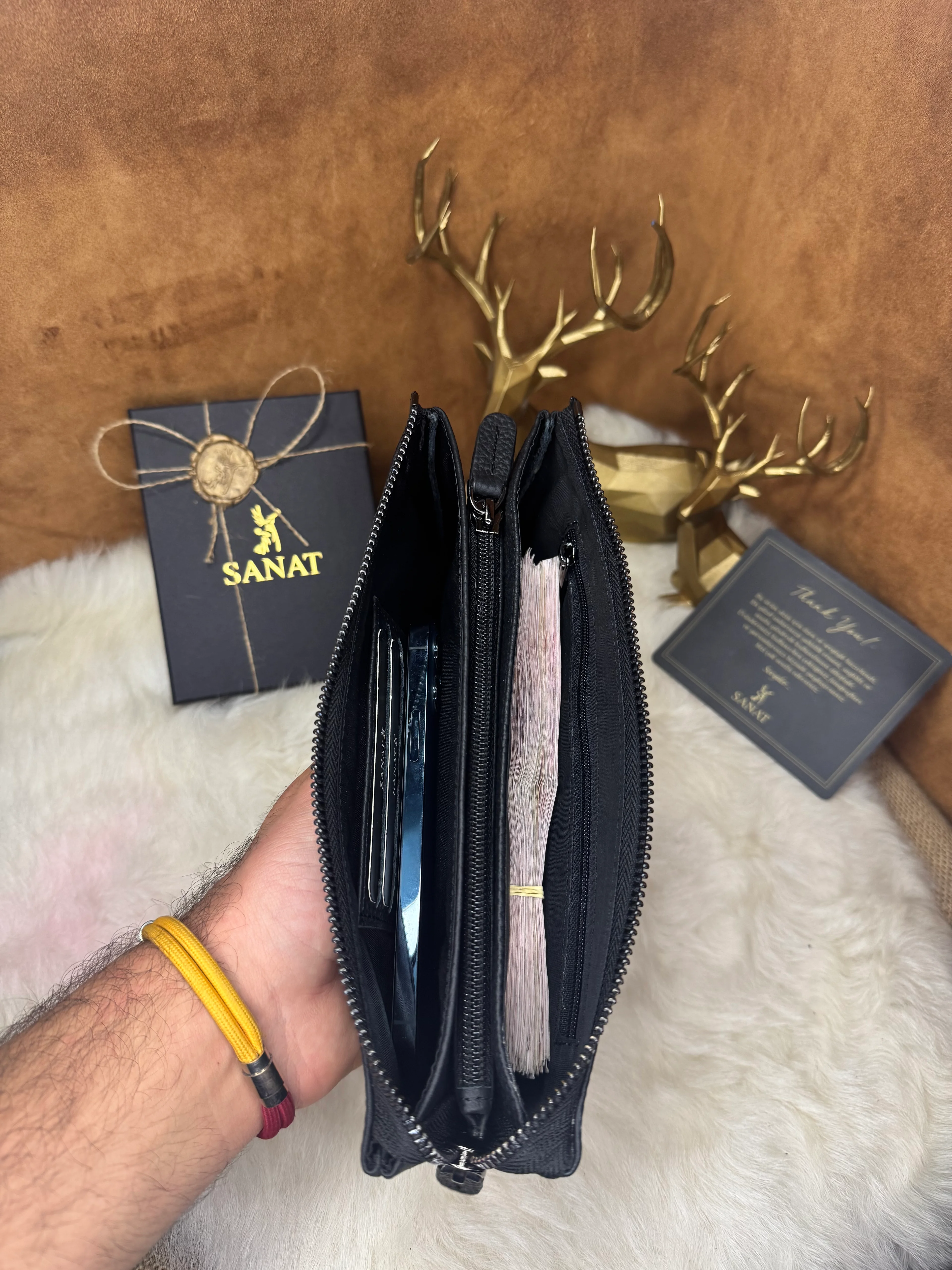 sl-2111 Hakiki Deri Cüzdan 21.5cm x 11.5cm