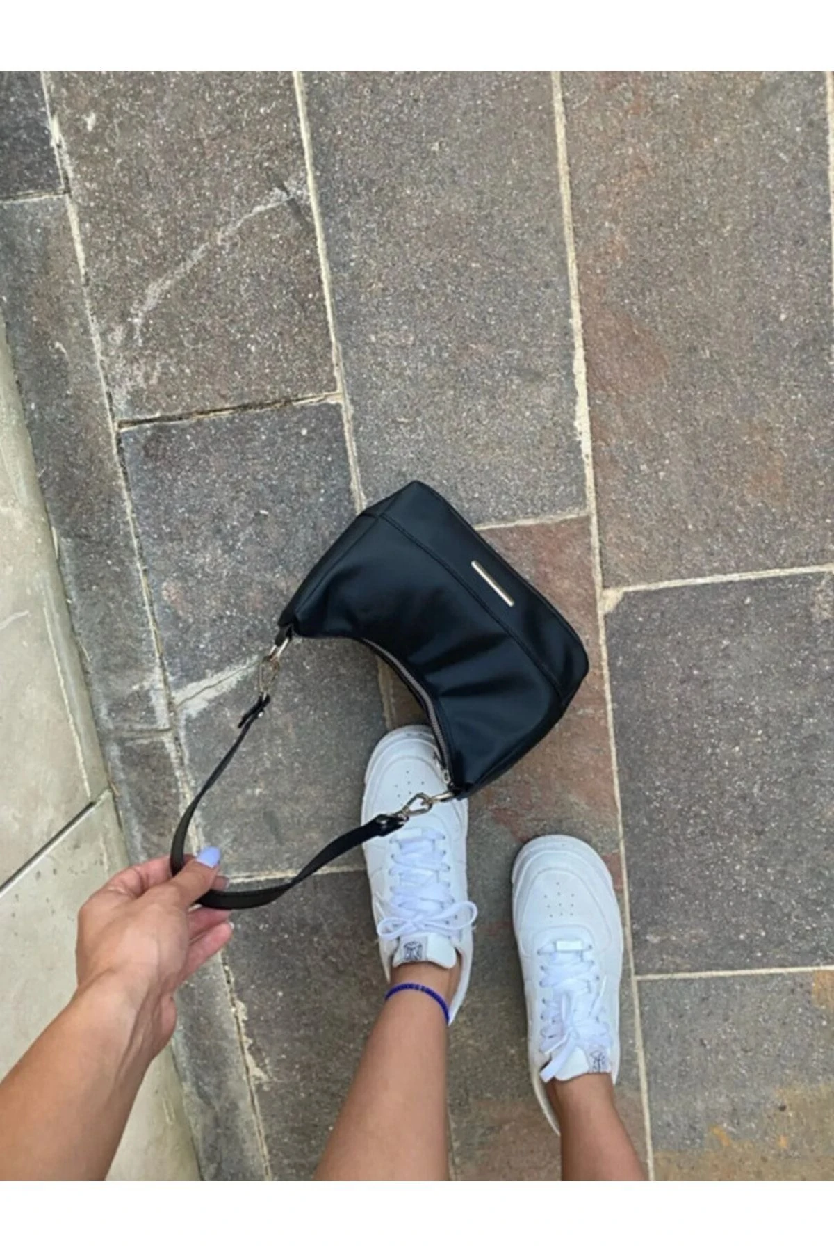 Sl-705 Saten Baguette Kol Ve Omuz Çantası