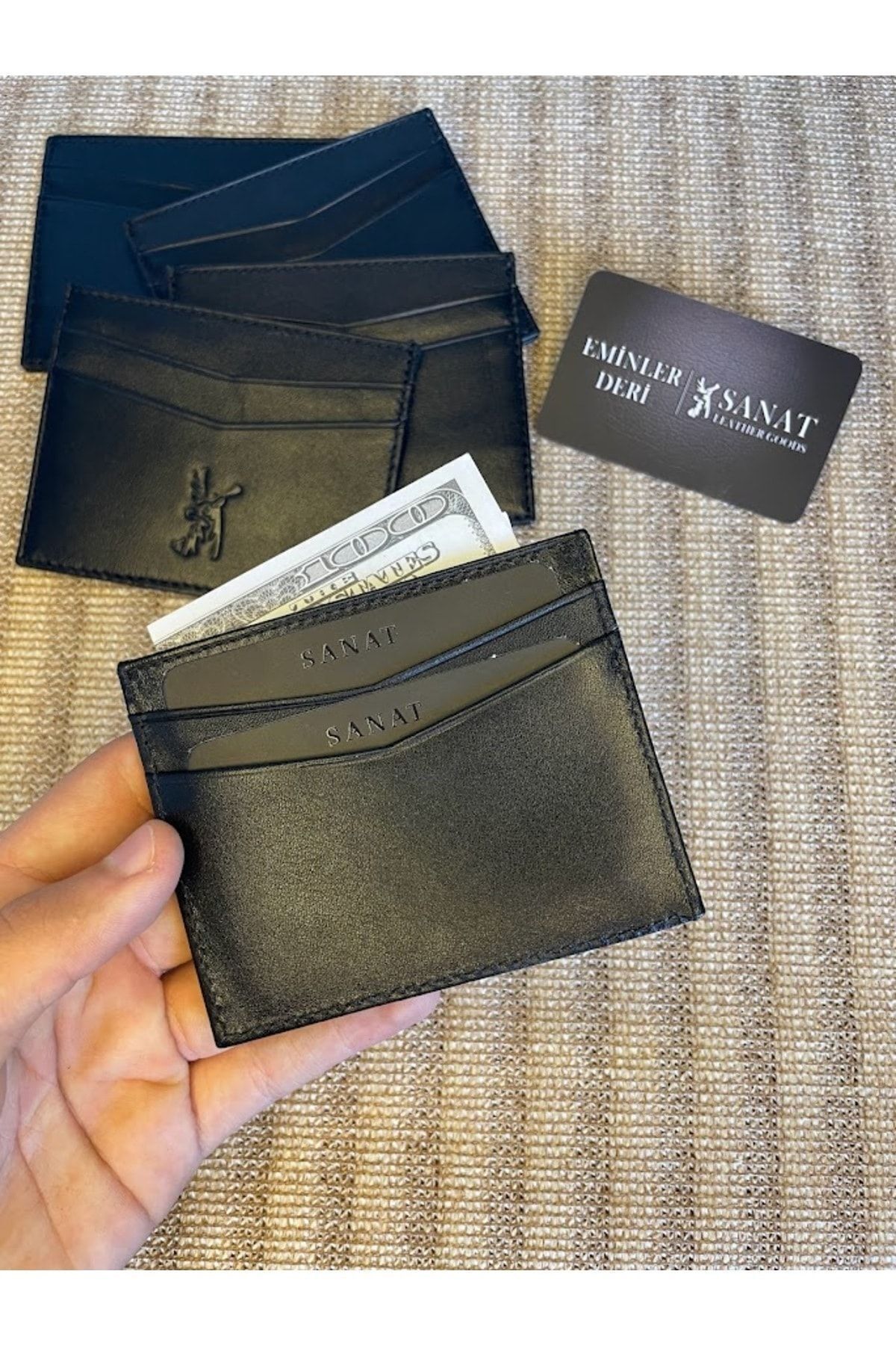 SL-1079 YENİ SEZON V KARTLIK HAKİKİ DERİ SANAT LEATHER