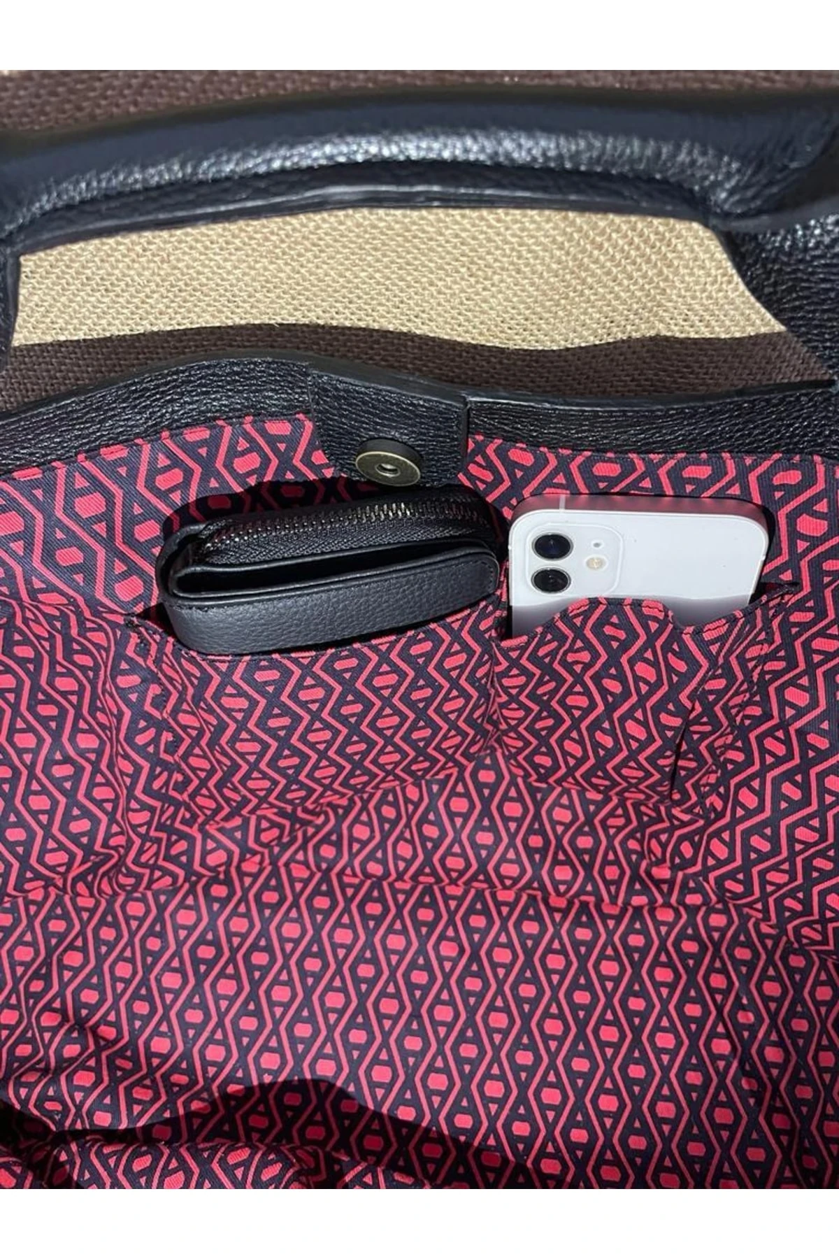 Sl-800 Hakiki Dana Derisi Alışveriş Çantası