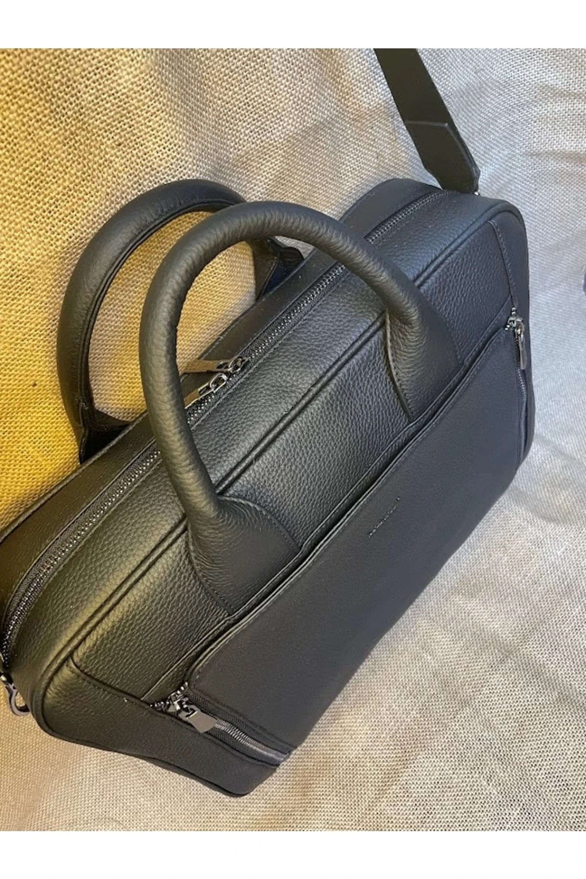 Sl-518 Hakiki Deri Özel Üretim Laptop/dizüstü Bilgisayar Çantası 38cm×28cm×9,5cm