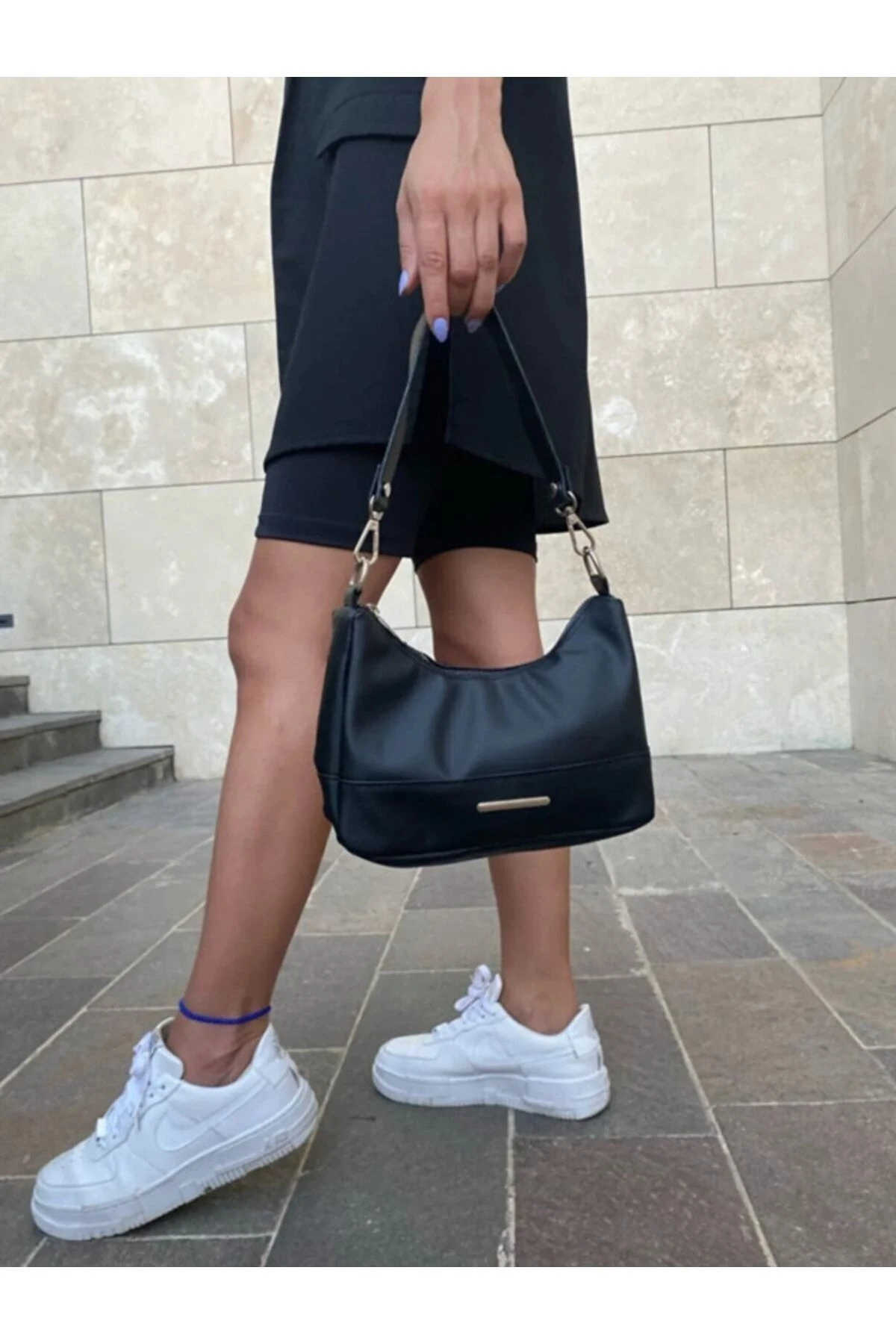 Sl-705 Saten Baguette Kol Ve Omuz Çantası