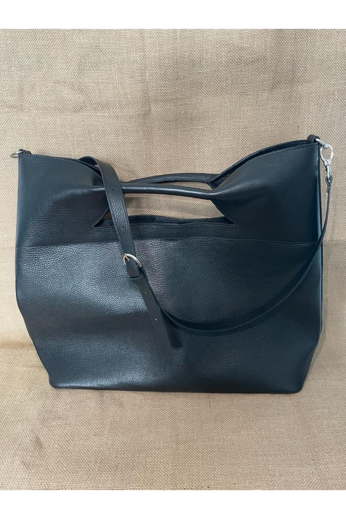 Sl-800 Hakiki Dana Derisi Alışveriş Çantası