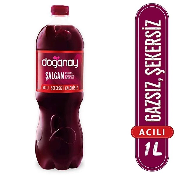 Doğanay Şalgam Acılı 1 Lt  Pet Şişe