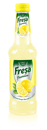 Freşa Premium Limonlu Vitaminli Doğal Zengin Mineralli Gazlı İçecek 250ml 6'lı Paket