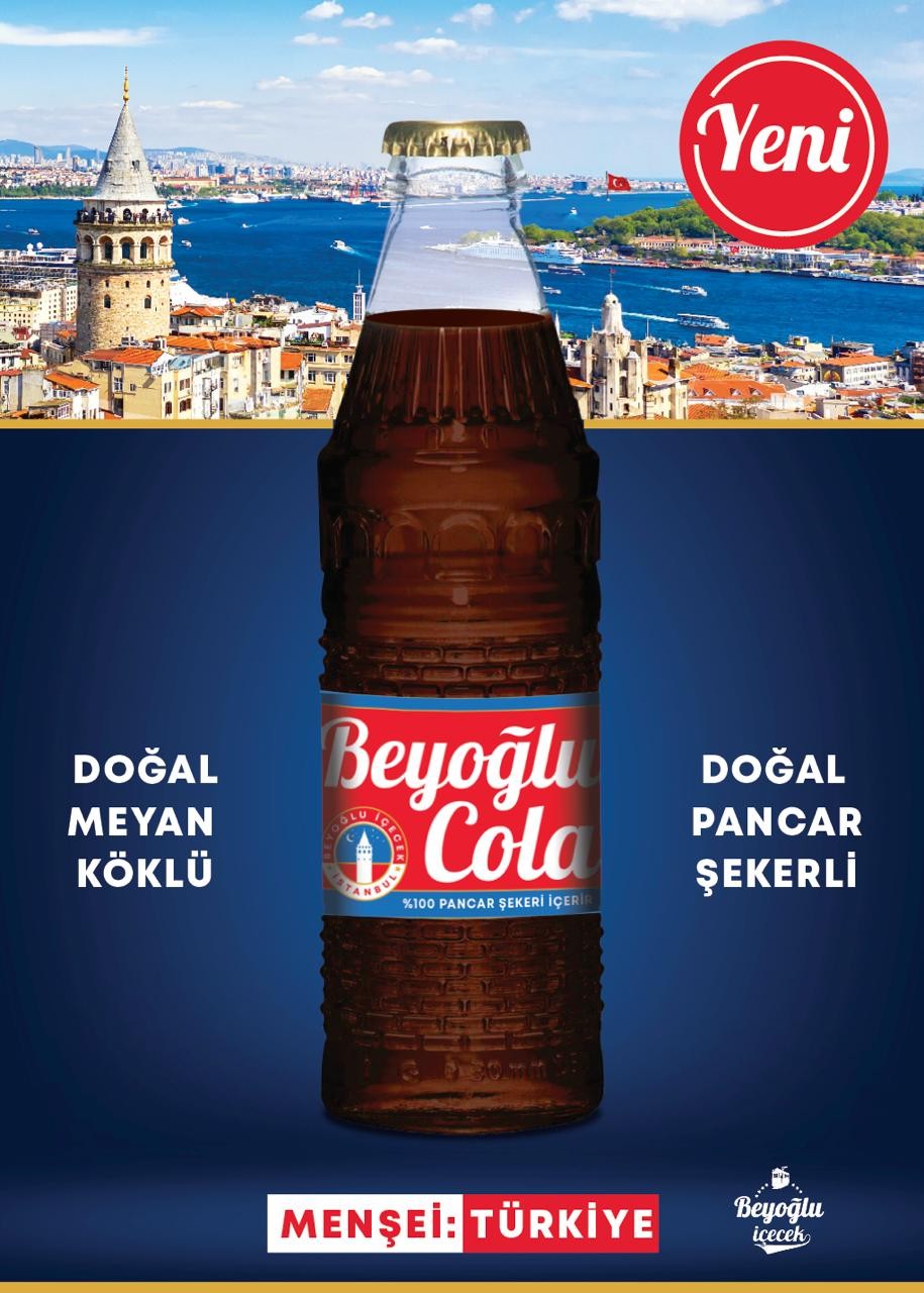 Beyoğlu Kola 250 ml Cam Şişe 24'lü