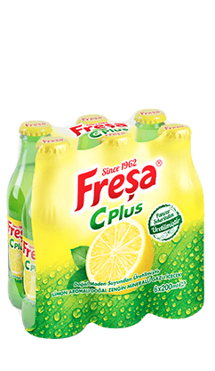 Freşa C Plus Limon Aromalı Doğal Zengin Mineralli Gazlı İçecek 200ml