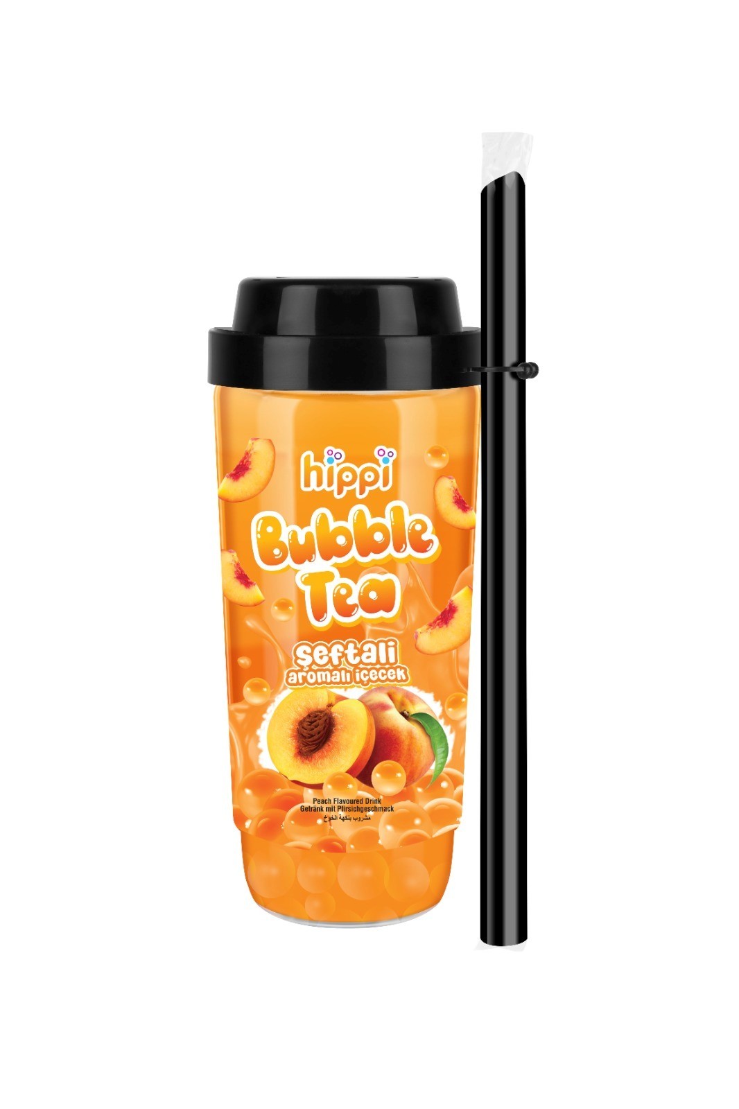 Bubble Tea Şeftali Aromalı 300 Ml 15'li Paket