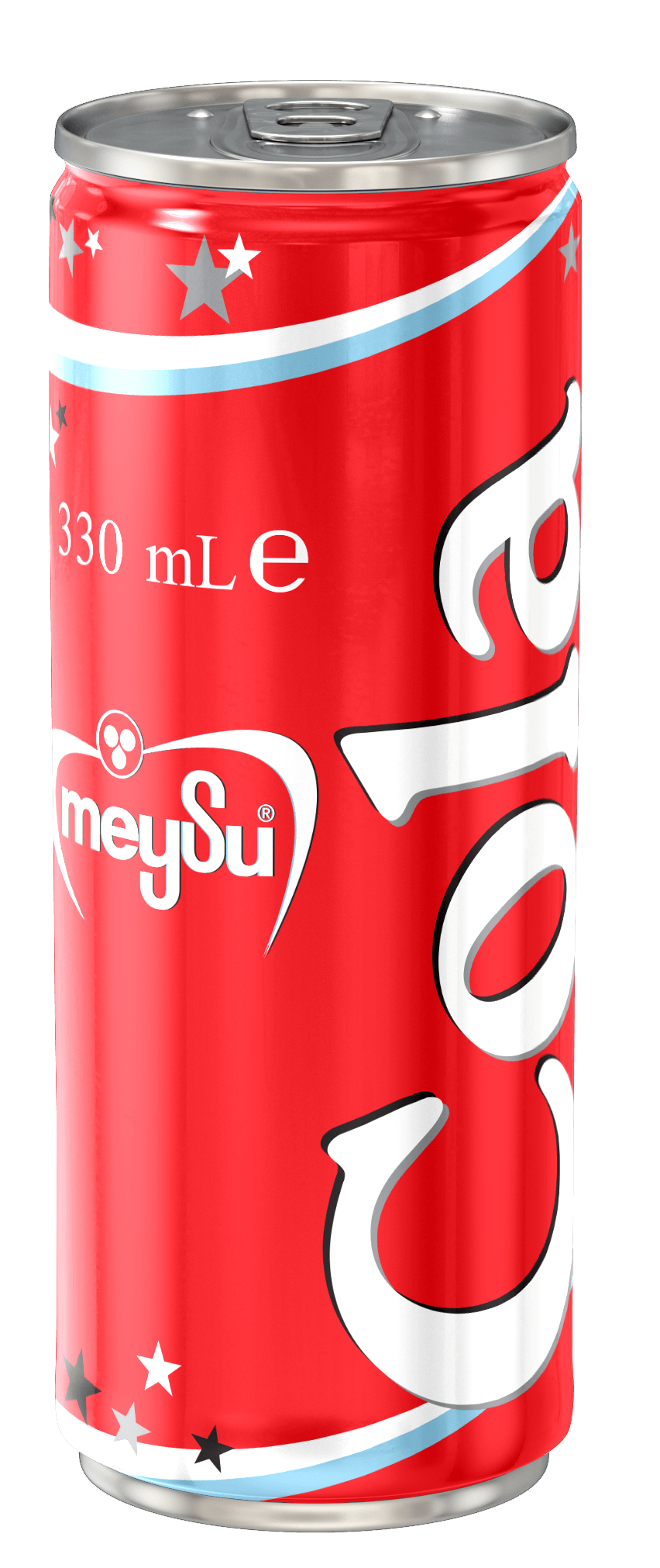 Meysu Gazlı Kola 330 ml Teneke 24'lü Koli