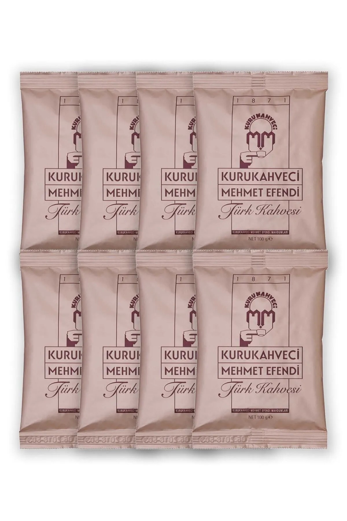 Kurukahveci Mehmet Efendi  Türk Kahvesi 100 gr x 10'lu