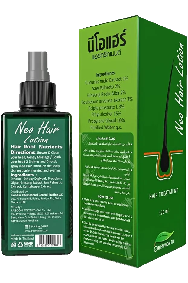 Neo Hair Lotion 120 ml – Saç Dökülmesini Azaltmaya Yardımcı Bitkisel Sprey