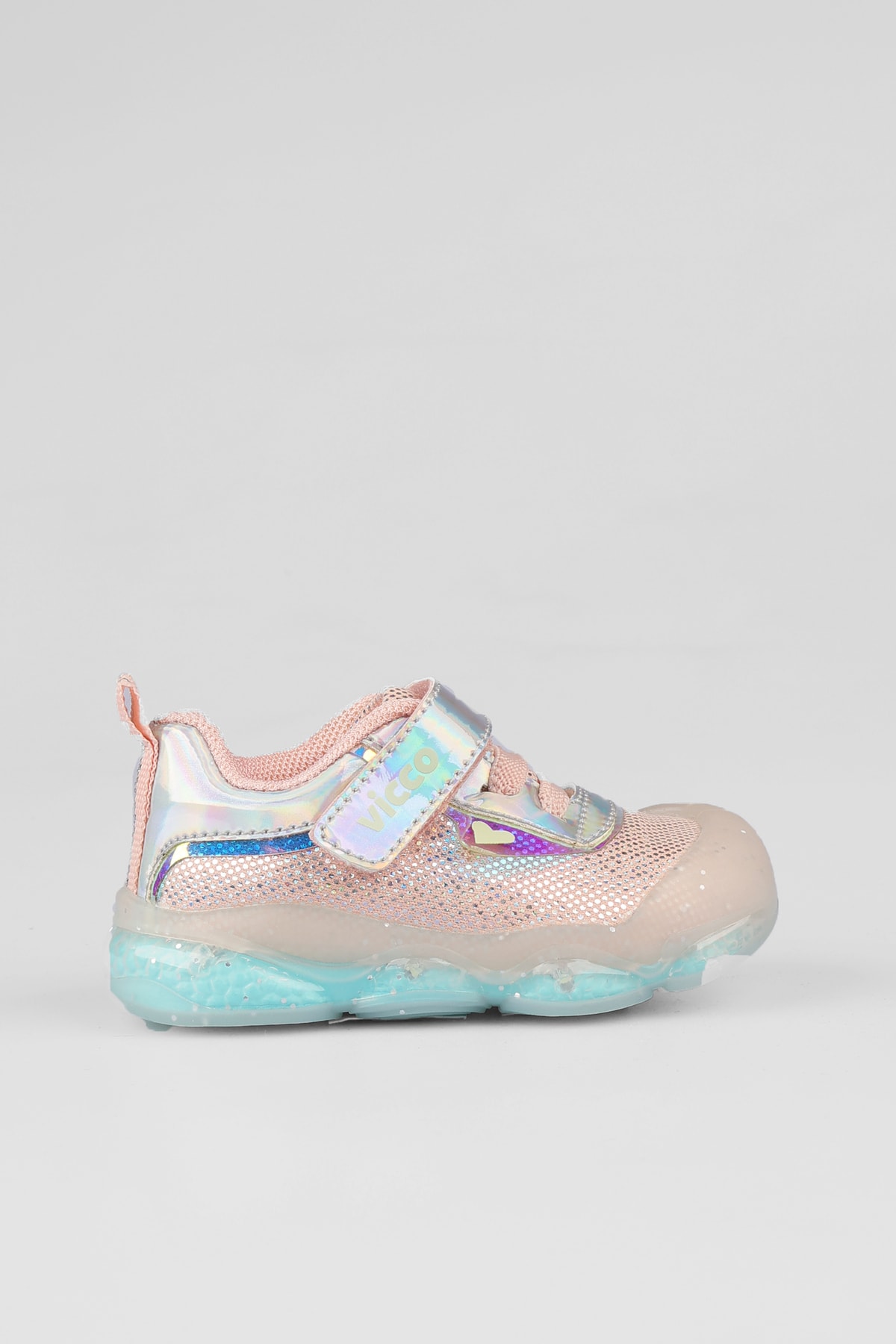 Pety Ortopedik Kız Bebek Pudra Işıklı Rahat Sneaker