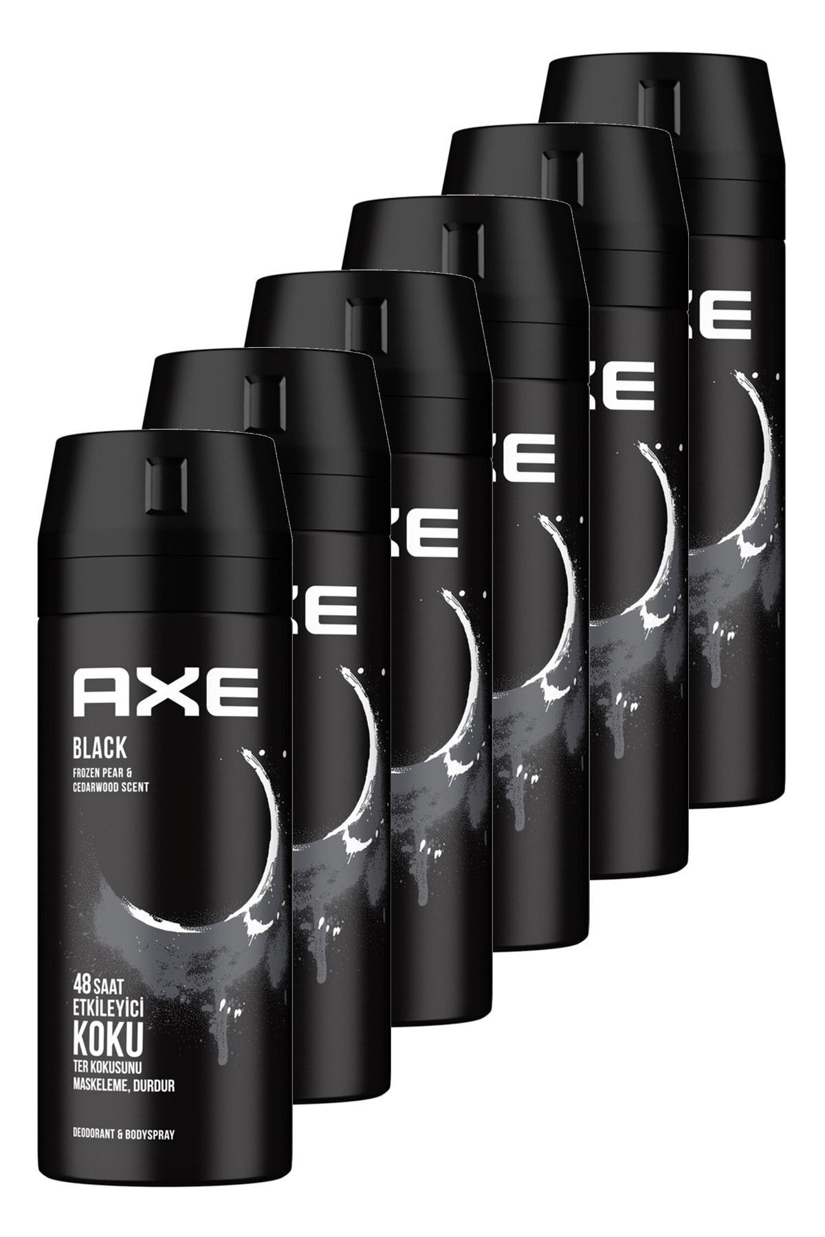 Black Erkek Deodorant 150 Ml. Altılı Set