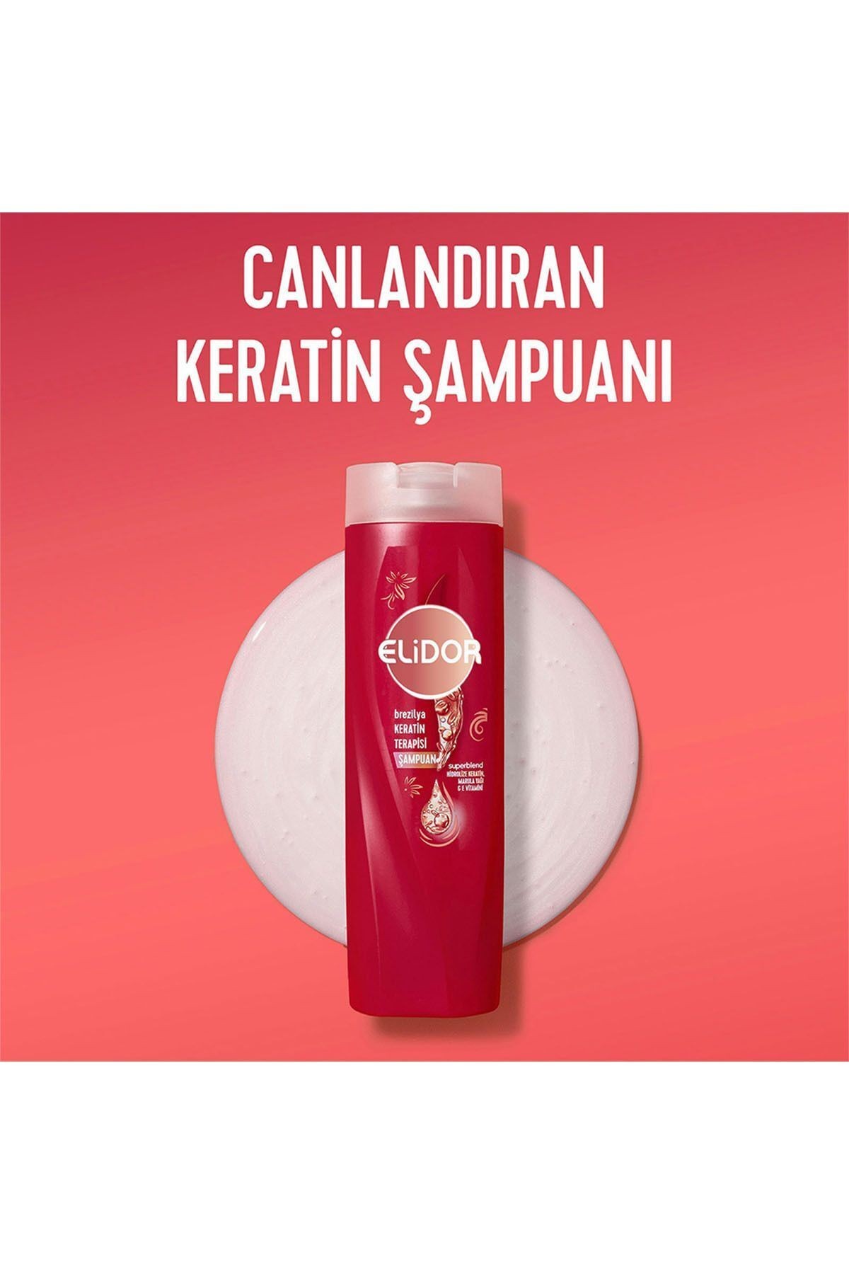 Şampuan Brezilya Keratin Terapisi Hidrolize Keratin Marula Yağı E Vitamini 400 ml X3